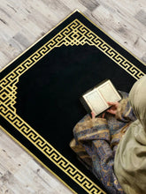 Anka Black Prayer Rug - Sena Designs