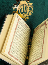 Holy Quran Emerald Velvet Box - Sena Designs, Qur'an Box & Rosary, Tesbih & Islamic Accessories, Eid Ramadan Gifts, Muslim Decor,SD-ENSR-QRNBX-Gree