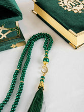 Holy Quran Emerald Velvet Box - Sena Designs, Qur'an Box & Rosary, Tesbih & Islamic Accessories, Eid Ramadan Gifts, Muslim Decor,SD-ENSR-QRNBX-Gree