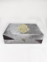 Luxury Islamic Gift Box Set - Hazal - Sena Designs, Prayer Rug Tasbeeh Rosary Qur'an Storage Box Set, Fine Elegant Eid Gifts Ramadan Presents, Premium Janamaz Sejadah & Islamic Accessories Set,SD-LGFTBX-HZL-GreSi