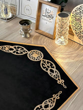 Meral Black & Copper Oriental Prayer Rug - Sena Designs, Luxury Thick Sejadah With Padding Accessories, Janamaz Islamic Products, Ramadan Kareem Gifts, Muslim Gifts, Eid Gifts & Presents,SD-PRUG-MRL-BlaCop-NC-NP,SD-PRUG-MRL-BlaCop-NC-WP,SD-PRUG-MRL-BlaCop-WC-NP,SD-PRUG-MRL-BlaCop-WC-WP