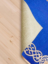 Meral Blue & Copper Oriental Prayer Rug - Sena Designs, Luxury Thick Sejadah With Padding Accessories, Janamaz Islamic Products, Ramadan Kareem Gifts, Muslim Gifts, Eid Gifts & Presents,SD-PRUG-MRL-BluCop-NC-NP,SD-PRUG-MRL-BluCop-NC-WP,SD-PRUG-MRL-BluCop-WC-NP,SD-PRUG-MRL-BluCop-WC-WP