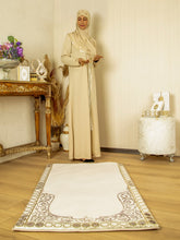 Ottoman Beige Prayer Dress - Sena Designs, Luxury Islamic Muslim Fashion, Eid Ramadan Prayer Gifts Uniform, Best Rosary Dua Dress Set, Unique Beautiful Islam Dress,SD-PDRESS-OTTMN-Be-S,SD-PDRESS-OTTMN-Be-M,SD-PDRESS-OTTMN-Be-L,SD-PDRESS-OTTMN-Be-XL