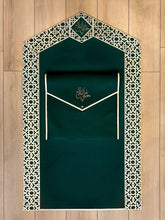 Ottoman Green & Gold Prayer Rug - Sena Designs, Luxury Thick Sejadah With Padding Accessories, Janamaz Islamic Products, Ramadan Kareem Gifts, Muslim Gifts, Eid Gifts & Presents,SD-PRUG-OTTMN-GreeGo-NC-NP,SD-PRUG-OTTMN-GreeGo-NC-WP,SD-PRUG-OTTMN-GreeGo-WC-NP,SD-PRUG-OTTMN-GreeGo-WC-WC