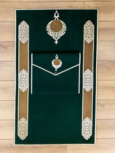 Secde Emerald Green Prayer Rug - Sena Designs, Luxury Thick Sejadah With Padding Accessories, Janamaz Islamic Products, Ramadan Kareem Gifts, Muslim Gifts, Eid Gifts & Presents,SD-PRUG-SCDE-Gree-NC-NP,SD-PRUG-SCDE-Gree-NC-WP,SD-PRUG-SCDE-Gree-WC-NP,SD-PRUG-SCDE-Gree-WC-WP