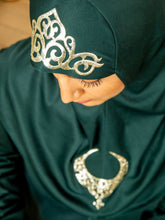 Secde Emerald Prayer Dress - Sena Designs, Luxury Islamic Muslim Fashion, Eid Ramadan Prayer Gifts Uniform, Best Rosary Dua Dress Set, Unique Beautiful Islam Dress,SD-PDRESS-SCDE-Gree-S,SD-PDRESS-SCDE-Gree-M,SD-PDRESS-SCDE-Gree-L,SD-PDRESS-SCDE-Gree-XL