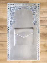 Servin Silver Prayer Rug - Sena Designs
