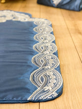 Sude Royal Blue Prayer Rug - Sena Designs